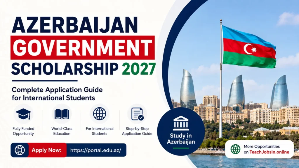 Azerbaijan Government Scholarship 2027 Complete Application Guide for International Students